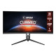 LCD-näyttö|MSI|Optix MAG301CR2|29,5"|Gaming/Curved/21 : 9|Paneeli VA|2560x1080|21:9|200Hz|Matte|1 ms|Kääntyvä|Kääntyvä|Korkeussäädettävä|Kallistus|Väri Musta|OPTIX2MAG3