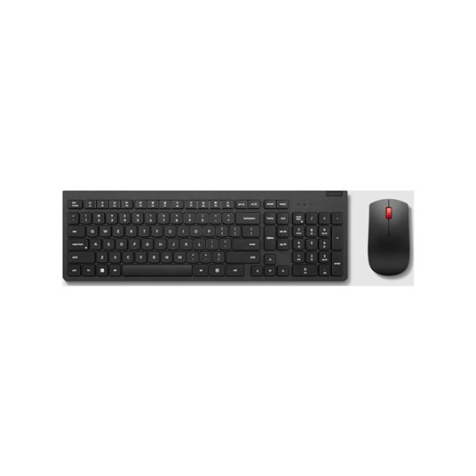 Lenovo | Essential Wireless Combo Keyboard and Mouse Gen2 | Näppäimistö- ja hiirisarja | 2,4 GHz | US Euro | Musta | Musta