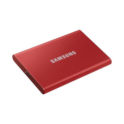 Ulkoinen SSD-kovalevy|SAMSUNG|T7|500GB|USB 3.2|Kirjoitusnopeus 1000 Mt/s|Lukunopeus 1050 Mt/s|MU-PC500R/WW