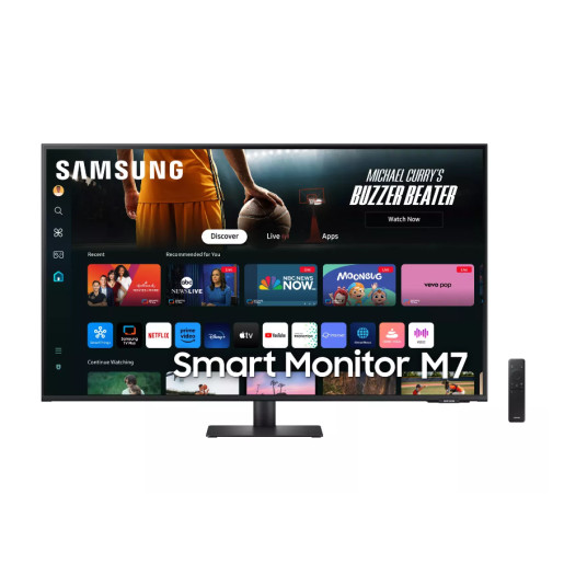 Samsung LS43DM702UUXDU 43" VA Smart -näyttö 3840x2160/16:9/300cd/m2/4ms HDMI, USB