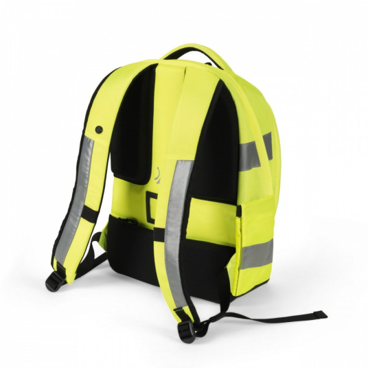 Kannettava 15,6 tuuman reppu Hi-VIS 25l keltainen