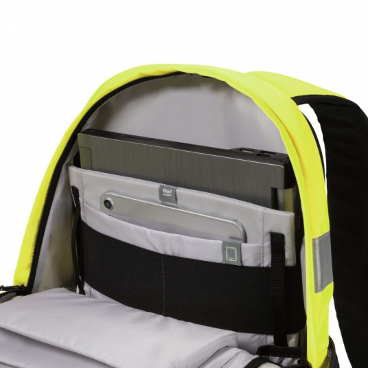 Kannettava 15,6 tuuman reppu Hi-VIS 25l keltainen