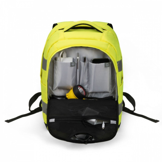 Kannettava 15,6 tuuman reppu Hi-VIS 25l keltainen