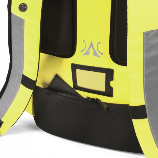 Kannettava 15,6 tuuman reppu Hi-VIS 25l keltainen