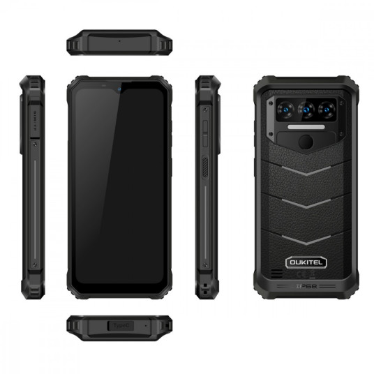 Älypuhelin Oukitel WP38 6GB/256GB Black