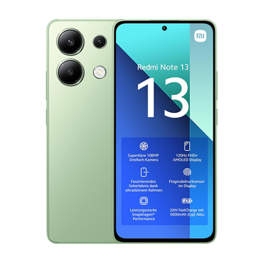 Älypuhelin Xiaomi Redmi Note 13 8GB/128GB Green