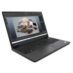 Kannettava tietokone Lenovo ThinkPad P16v Gen 2 16 WUXGA ULT7-155H/32GB/1TB/Intel Graphics/WIN11 Pro/ENG Backlit kbd/Musta/FP/SC/3Y Takuu