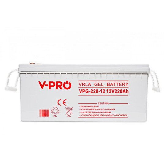 Akku Volt Polska Gel VPRO Solar 12V 220Ah