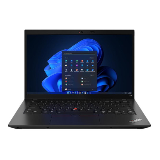 Kannettava tietokone Lenovo ThinkPad L14 AMD Ryzen™ 5 PRO 5675U 35,6 cm (14") kosketusnäyttö Full HD 16 Gt DDR4-SDRAM 512 Gt SSD Wi-Fi 6E (802.11ax) Windows 11 Pro Musta Uusi / Uudelleen pakattu