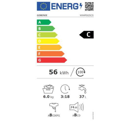 Pesukone GORENJE WNHPI62SCS