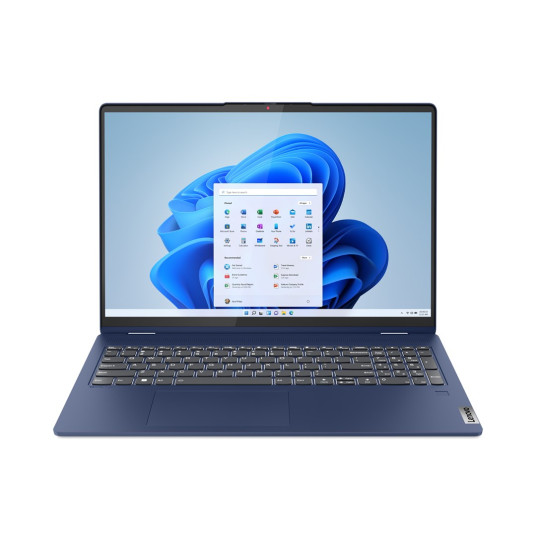 Kannettava tietokone Lenovo FLEX-5-16IRU8 i7-1355U 16" WUXGA Touch IPS 16GB SSD512 BT BLKB FPR x360 Win11 Abyss Blue (REPACK) 2Y 2Y