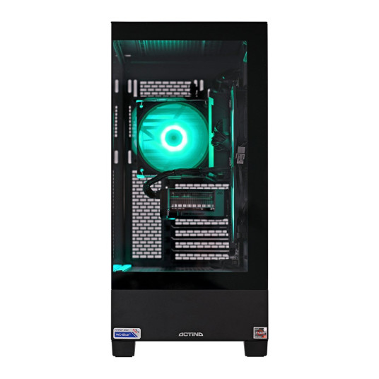 Actina 5901443383642 PC AMD Ryzen™ 5 5600X 32 GB DDR4-SDRAM 1 TB SSD NVIDIA GeForce RTX 4060 Midi Tower Musta
