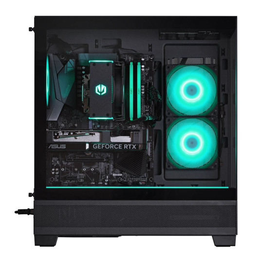 Actina 5901443383642 PC AMD Ryzen™ 5 5600X 32 GB DDR4-SDRAM 1 TB SSD NVIDIA GeForce RTX 4060 Midi Tower Musta