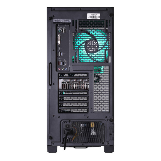 Actina 5901443383642 PC AMD Ryzen™ 5 5600X 32 GB DDR4-SDRAM 1 TB SSD NVIDIA GeForce RTX 4060 Midi Tower Musta