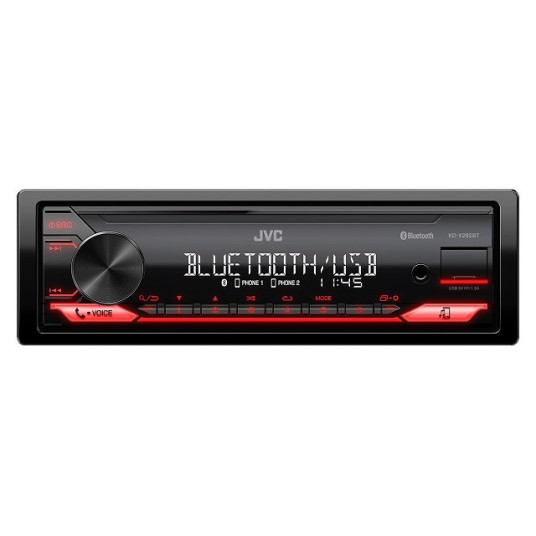 JVC KDX-282BT RED autoradio