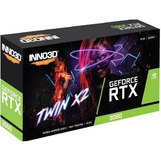 Inno3D GeForce RTX 3060 Twin X2 NVIDIA 8 Gt GDDR6