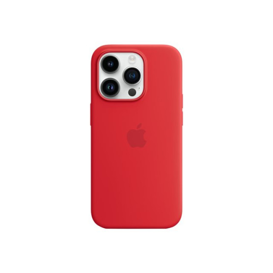 APPLE iPhone 14Pro Sil Case MgS Red