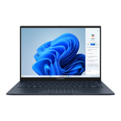 Asus Zenbook 14 OLED UX3405MA-PP665X UX3405MA-PP665X | Ponder Blue | 14 " | OLED | 3K | 2880 x 1800 pikseliä | Intel Core Ultra 9 | 185H | 32 Gt | LPDDR5X | Solid-state-aseman tallennuskapasiteetti 1000 Gt | Intel Arc Graphics | Windows 11 Pro | 802.11ax 