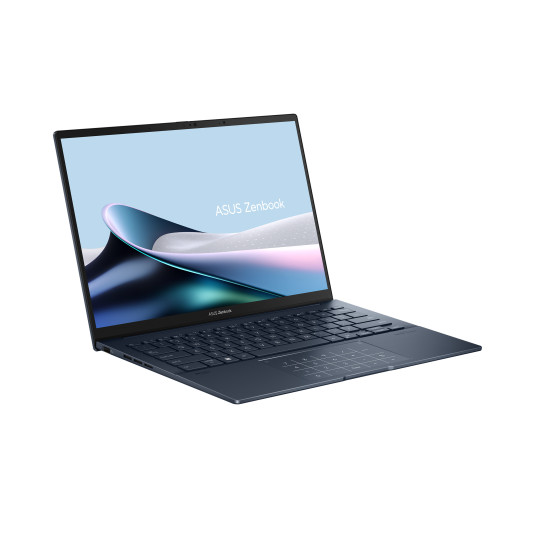 Asus Zenbook 14 OLED UX3405MA-PP665X UX3405MA-PP665X | Ponder Blue | 14 " | OLED | 3K | 2880 x 1800 pikseliä | Intel Core Ultra 9 | 185H | 32 Gt | LPDDR5X | Solid-state-aseman tallennuskapasiteetti 1000 Gt | Intel Arc Graphics | Windows 11 Pro | 802.11ax 