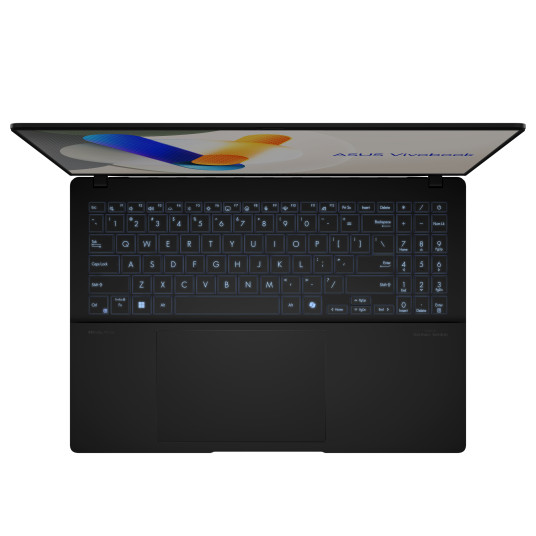 Asus Vivobook S 16 OLED M5606UA-MX080X | Musta | 16 " | OLED | 3.2K | 3200 x 2000 pikseliä | AMD Ryzen 7 | 8845HS | 16 Gt | LPDDR5X | Solid-state-aseman kapasiteetti 1000 Gt | AMD Radeon Graphics | Windows 11 Pro | 802.11ax | Bluetooth-versio 5.3 | Näppäi