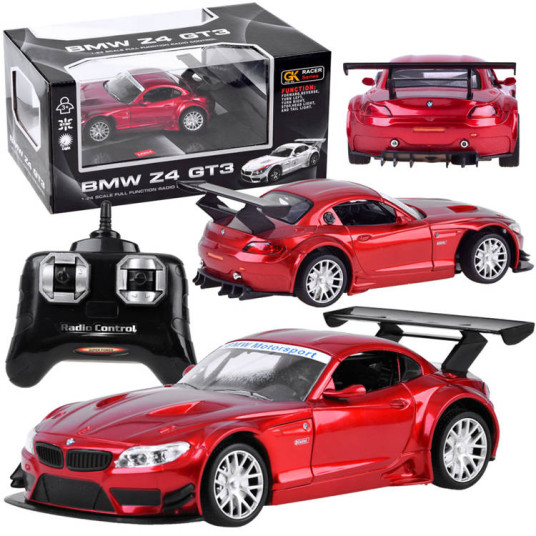 Urheiluautolla ajettu BMW Z4 1:24 RC 0347