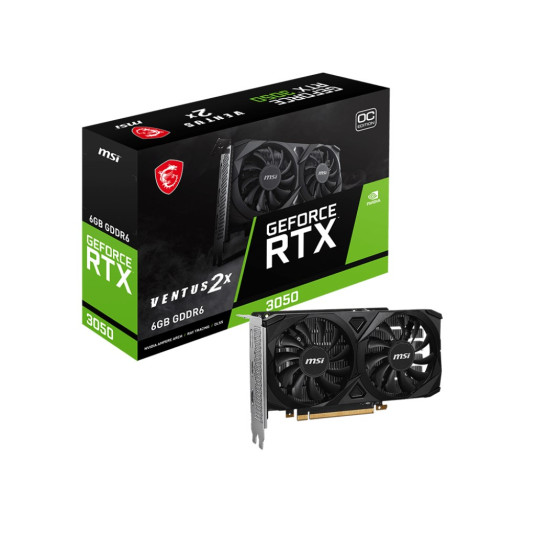 MSI Geforce RTX 3050 VENTUS 2X 6G OC NVIDIA 6GB GDDR6