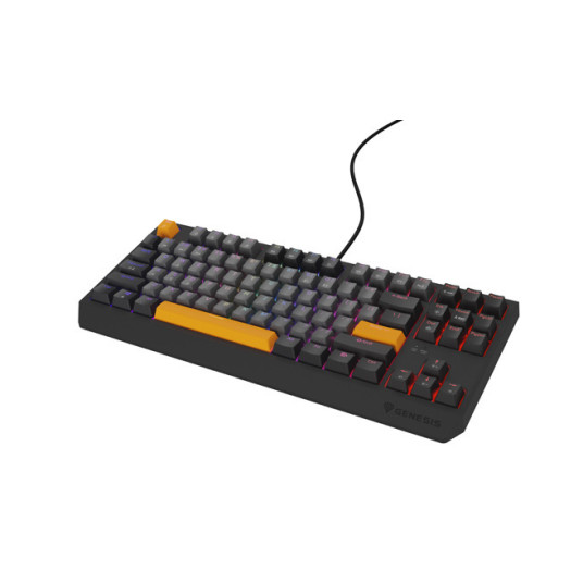 Genesis Thor 230 TKL Anchor Grey Negative RGB Outemu Red