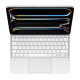 Näppäimistö Magic Keyboard for Apple iPad Pro 13‑inch (M4) International Swedish White MWR43S/A