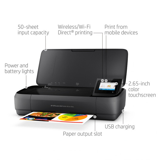 Tulostin HP Officejet 250 Mobile All-in-One CZ992A