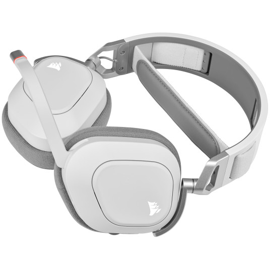 Kuulokkeet Corsair HS80 RGB White