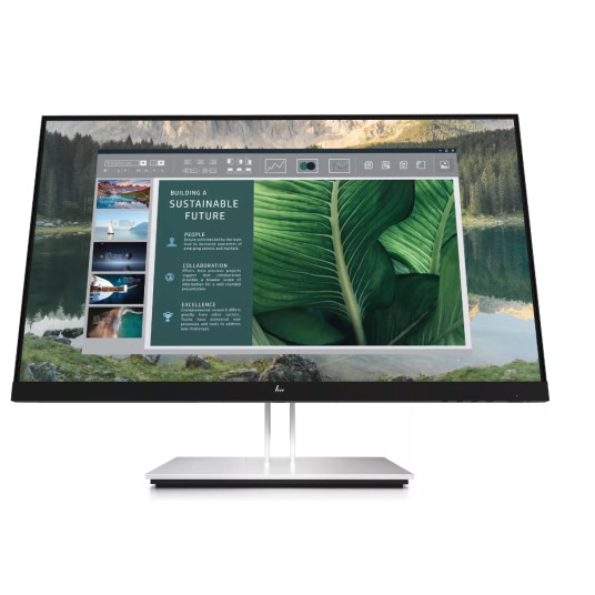 "61cm/24" (1920x1080) HP E24u G4 16:9 5ms IPS HDMI DisplayPort USB-C VESA Pivot Full HD Sparkling Black"