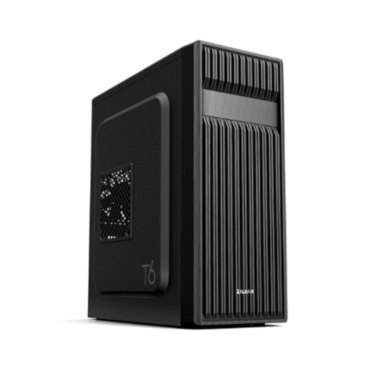 Zalman T6 ATX Mid Tower PC Case 120mm tuuletin ODD