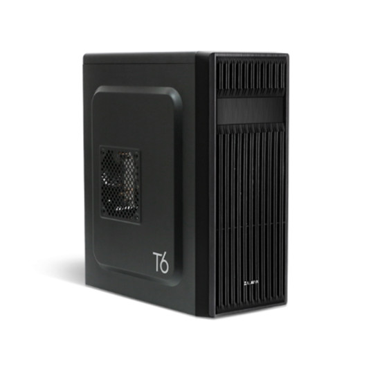 Zalman T6 ATX Mid Tower PC Case 120mm tuuletin ODD