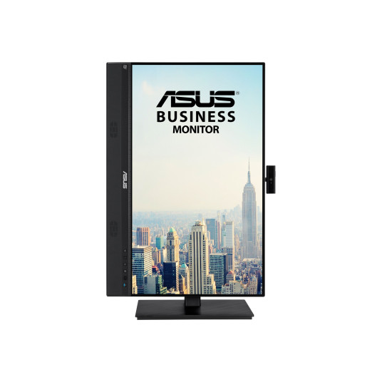 ASUS 23,8" 1080P VIDEONEUVOTTELUNÄYTTÖ (BE24ECSNK) - FULL HD, IPS, SISÄLLINEN SÄÄDETTÄVÄ 2MP WEBCAM, AI MENUA VAIMISTAVA MIC, SILMIENHOITO, USB-C-TELAKKO, RJ45, KORKEUS SÄÄDETTY HDMI