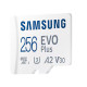 Samsung | MicroSD-kortti | EVO Plus | 256 Gt | microSDXC-muistikortti | Flash-muistiluokka U3, V30, A2