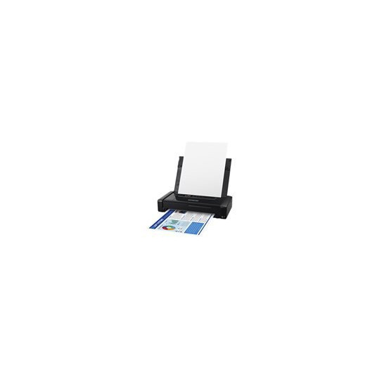 T Epson WorkForce WF-110W mobiililaite Tintenstrahldrucker A4 USB WLAN WiFi Direct sis. Akku