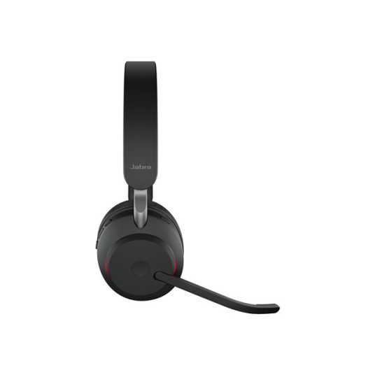 Kuulokkeet Jabra Evolve2 65 UC Stereo Headset + Charging Stand Black
