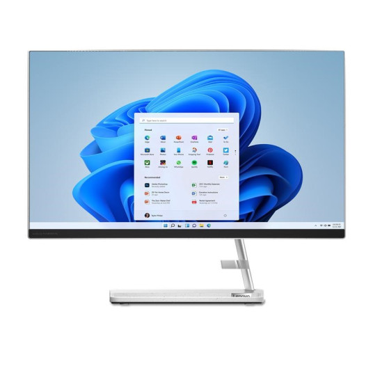 Lenovo IdeaCentre AIO 3 24IAP7 i5-13420H 23,8" FHD IPS 250nits AG 16GB DDR4 3200 SSD512 Integroitu Intel UHD Graphics NoOS White