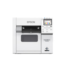 ET Epson CW-C4000e (bk) Desktop-Farbetikettendrucker mit glängener Schwarztinte