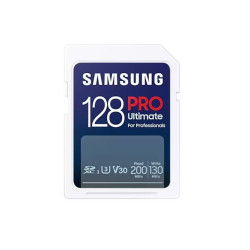 Samsung PRO Ultimate SDXC 128GB UHS-I U3 [Zapis 130MB/s Odczyt 200MB/s]