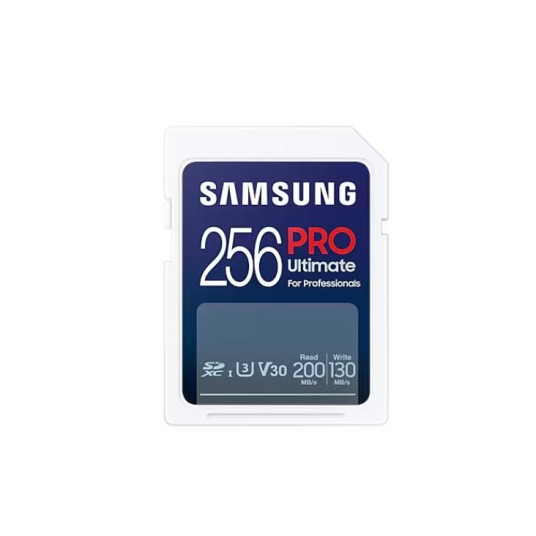 Samsung PRO Ultimate SDXC 256 Gt UHS-I U3 [Zapis 130MB/s Odczyt 200MB/s]