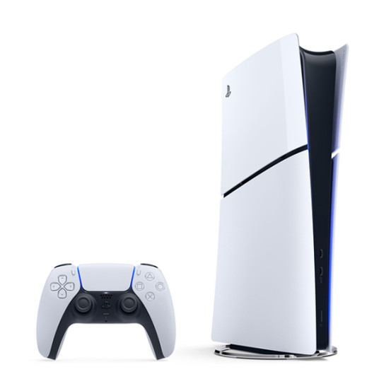 Pelikonsoli Sony Playstation 5 Slim Digital Edition (PS5) 1TB White + lisäohjain Sony DualSense PS5 + Latausasema Sony DualSense PS5