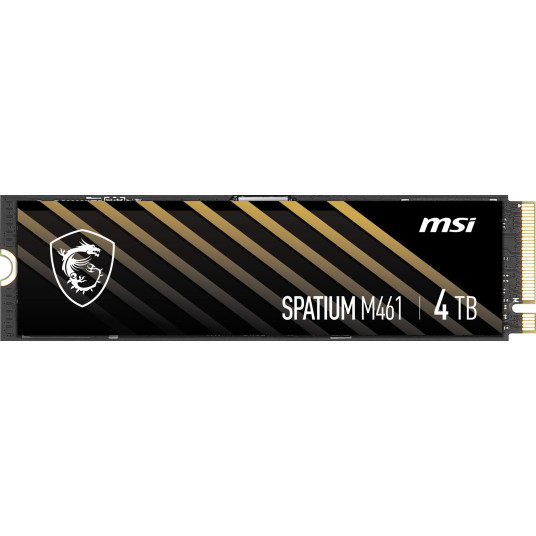 MSI SPATIUM M461 PCIe 4.0 NVMe M.2 4TB PCI Express 4.0 3D NAND