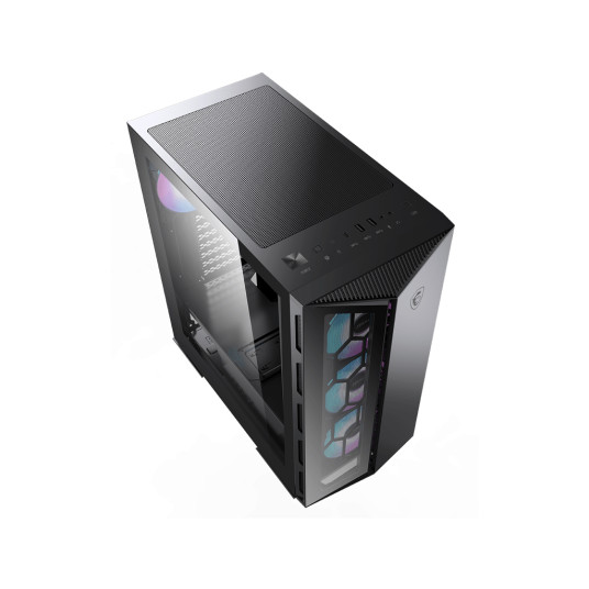 MSI MPG GUNGNIR 110R PC-kotelo, Mid-Tower, USB 3.2, Musta MSI MPG GUNGNIR 110R Musta ATX Virtalähde ei mukana Ei