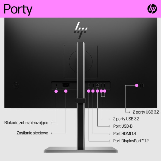 HP E27q G5 -tietokonenäyttö 68,6 cm (27") 2560 x 1440 pikseliä Quad HD LCD musta, hopea