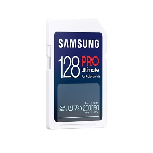 Samsung PRO Ultimate SDXC 128GB UHS-I U3 [Zapis 130MB/s Odczyt 200MB/s] z czytnikiem