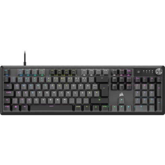 Corsair K70 RGB CORE mekaaninen pelinäppäimistö, taustavalaistu RGB LED