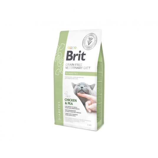 Brit GF Veterinary Diets Cat Diabetes -kuivaruoka kissoille 2 kg