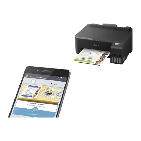 T Epson EcoTank ET-1810 Mustesuihkutulostin A4 USB WiFi WLAN 100 Blatt