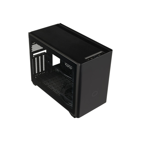 Cooler Master MasterBox NR200P V2 | Musta | Mini ITX | Mukana virtalähde Ei ole